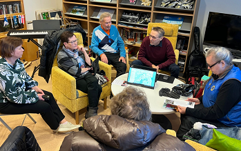 Seniorireitin suunnittelukokous Syystien palvelukeskuksessa